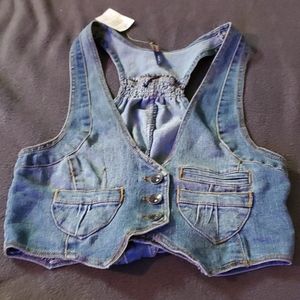 Stylish Denim Vest
